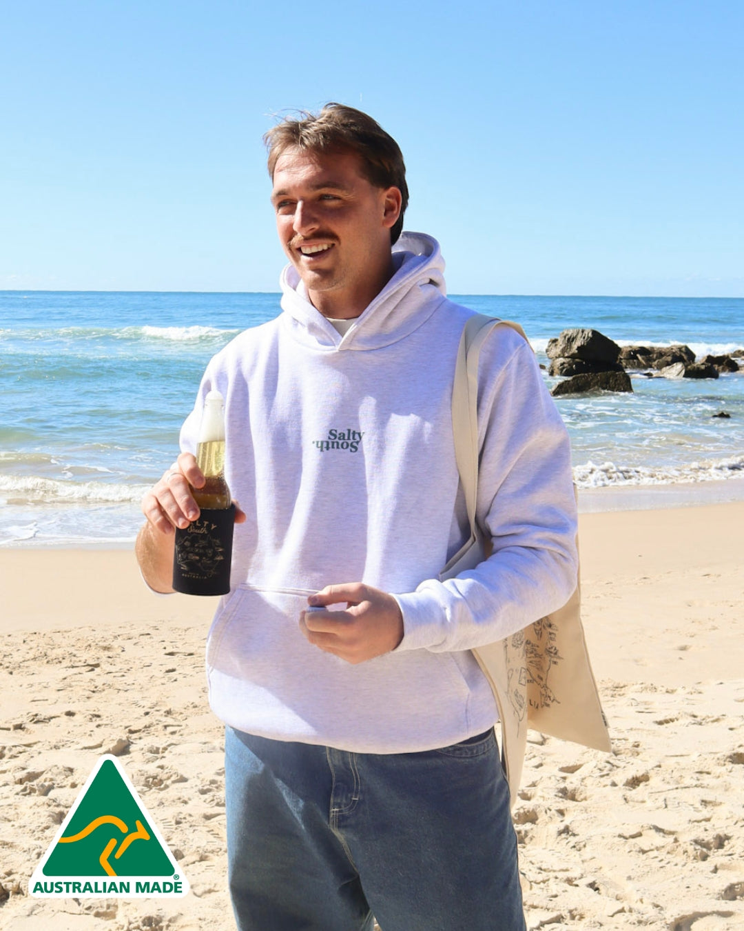 Salty South Hoodie Australian Made