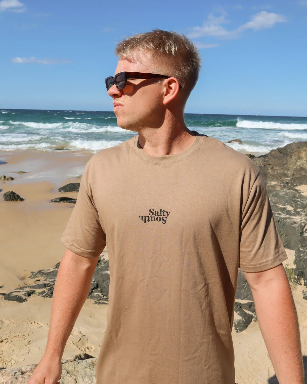 Salty South Mens Devil Hoodie Australian Made