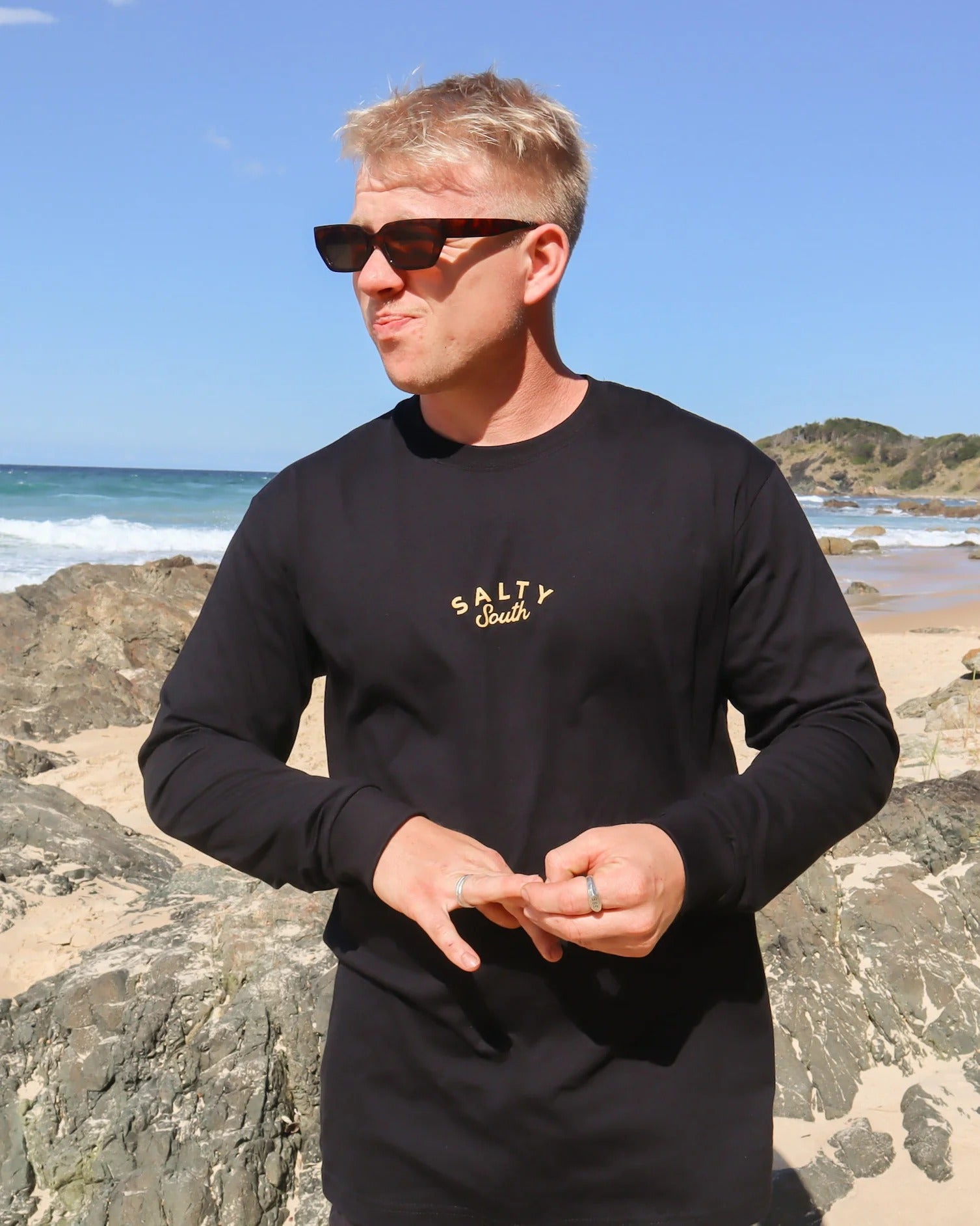 Kids Australian Made Salty South Hoodie