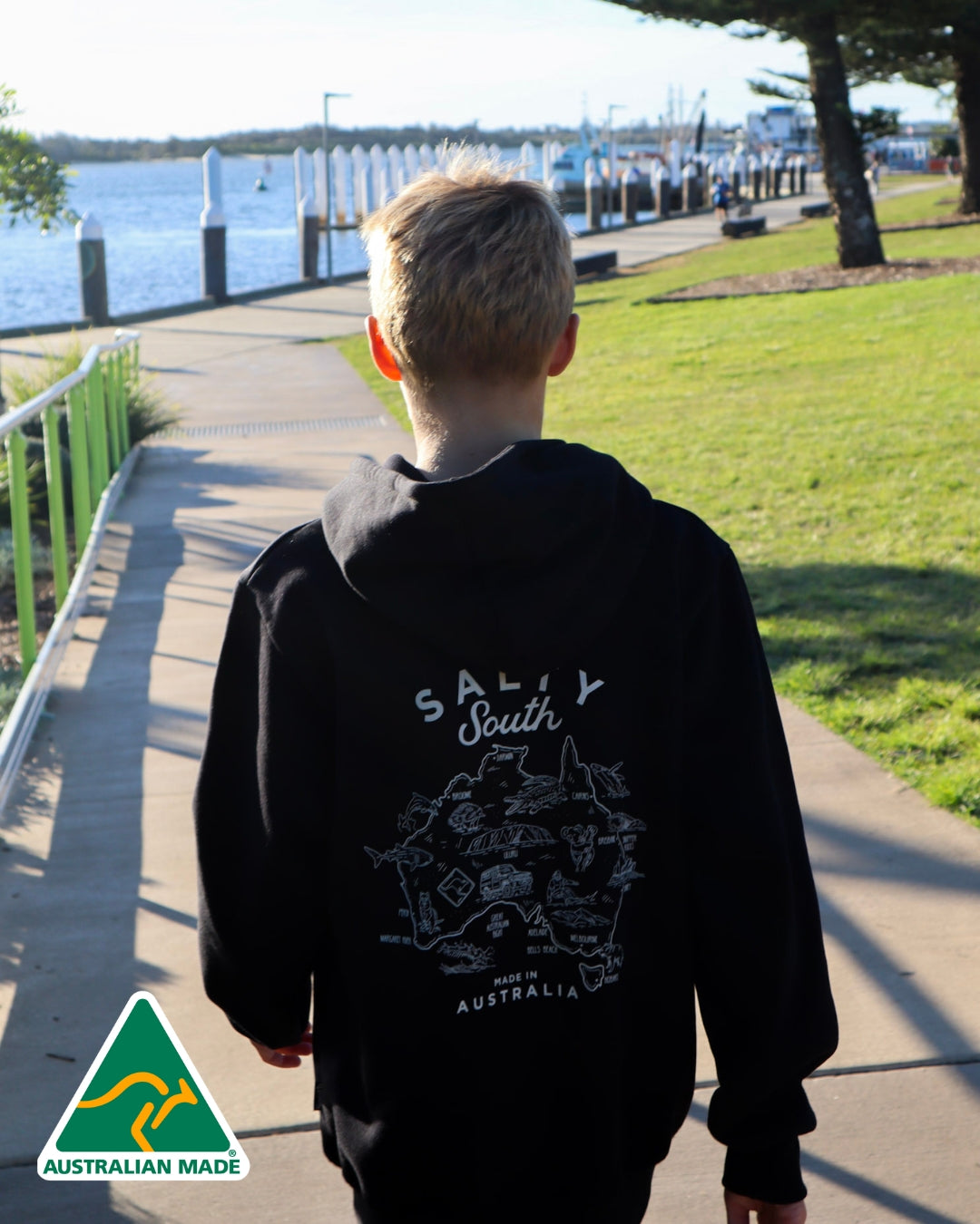 Australia Map Hoodie